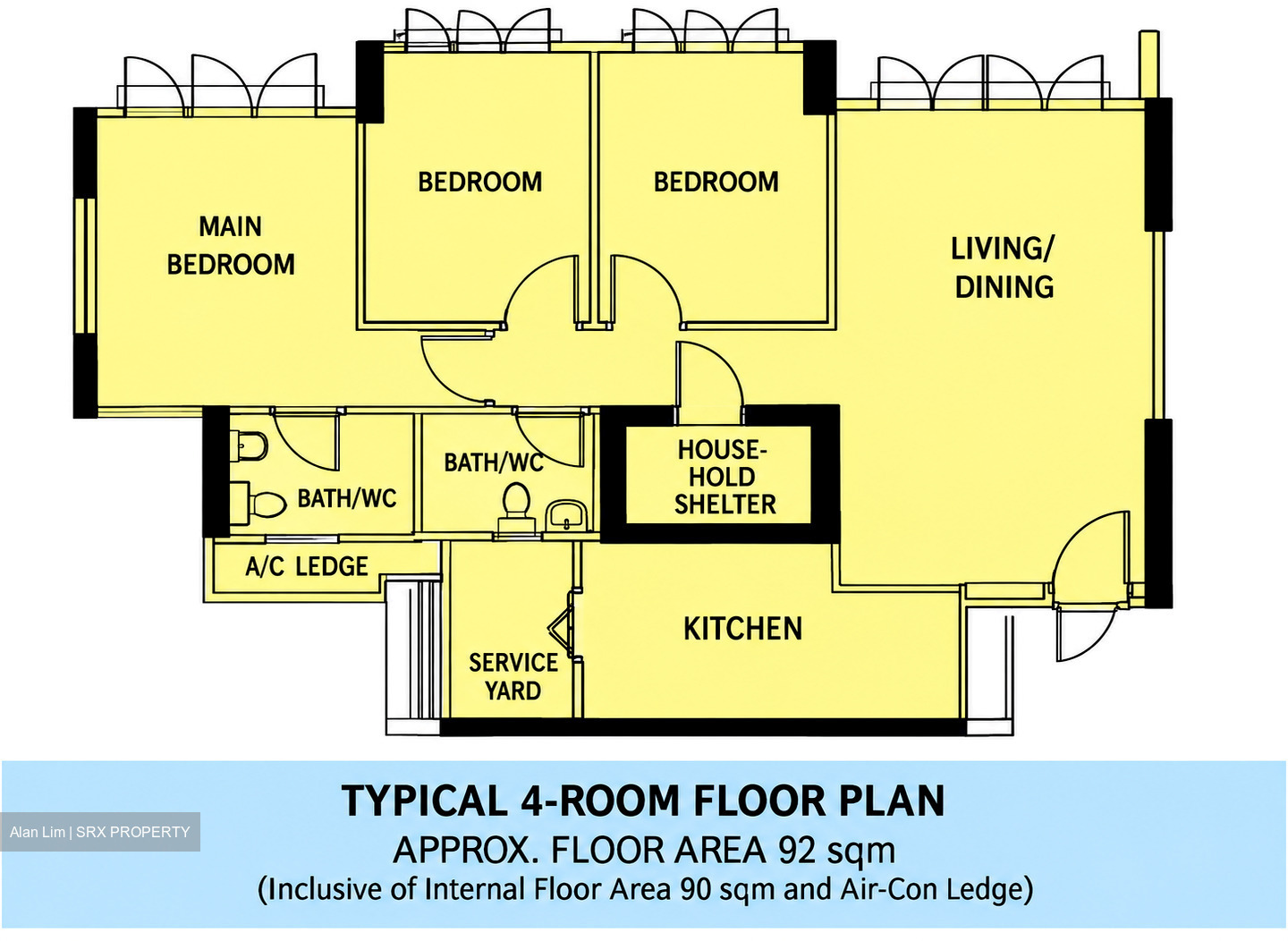Blk 463B Sembawang Riverlodge (Sembawang), HDB 4 Rooms #615795111